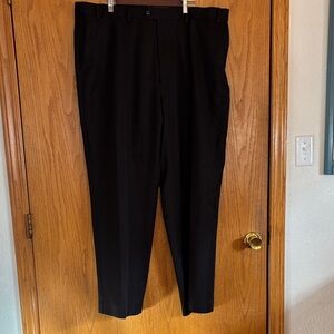 Roundtree & Yorke Black Men's Dress Pants